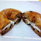 Best Bagels , plain, cinnamon raisin, every thing, onion w/ cream cheese in San Diego, CA